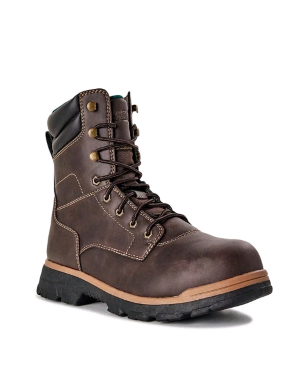 New Brahma Men's Koa 6" Steel Toe Work Brown Boots Sz 10.5